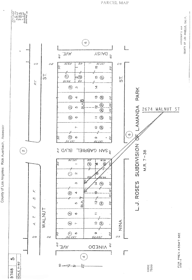 (PARCEL MAP)